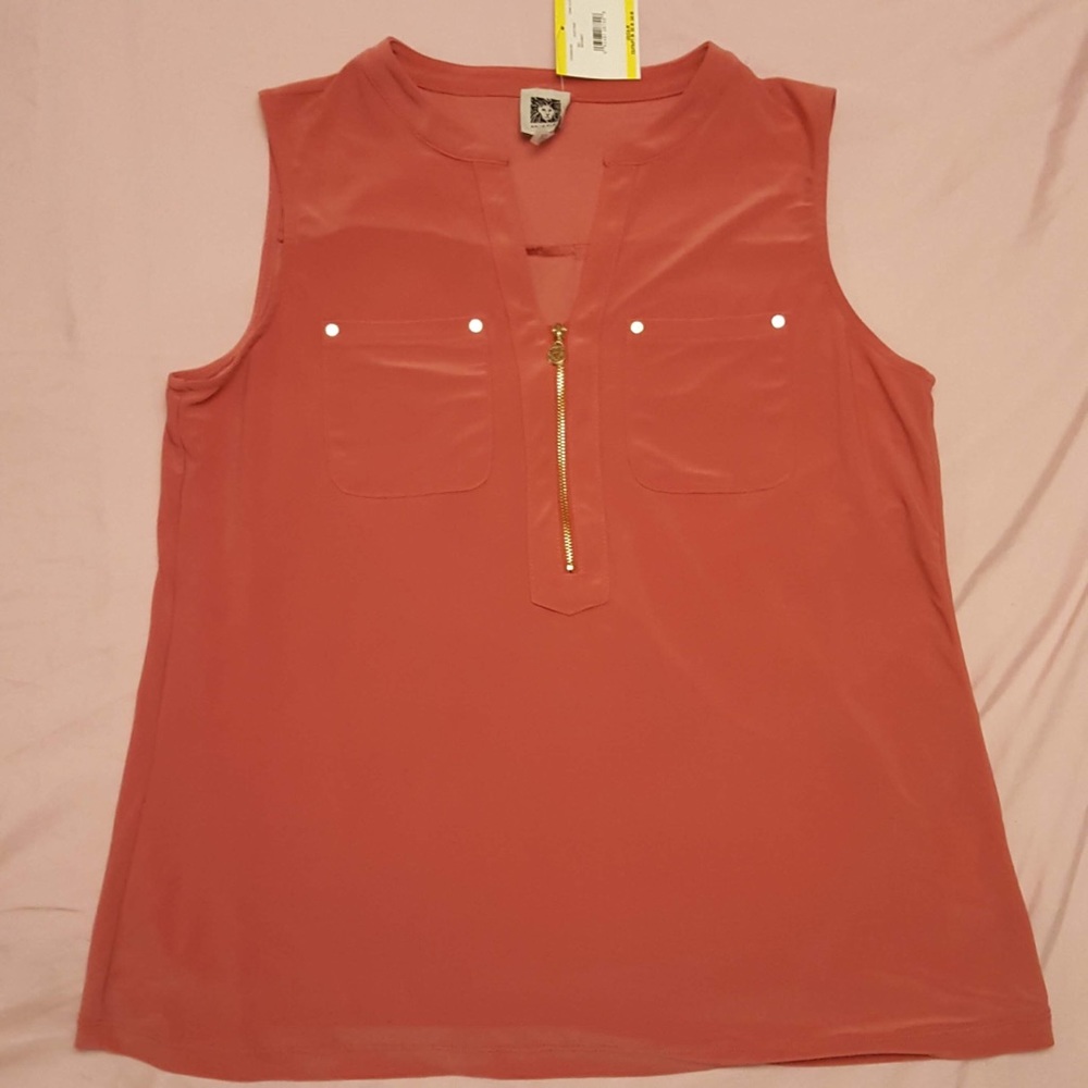 NWT Anne Klein top size M